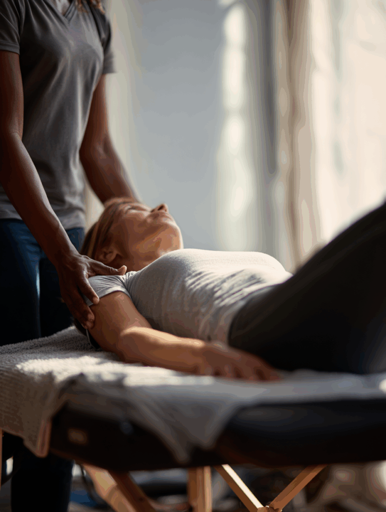 Lypning a low angle dynamic shot of a white woman on a oseopa 2b5ace2e 6142 4f2c 9c97 37db58b587fe 1